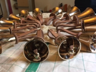 Picture of the refurbished handbells